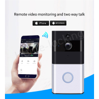 Smart WiFi HD video deurbel 2.0MP met bediening via Smart Life APP werkt met Alexa en Google spraaksturing.T-2049